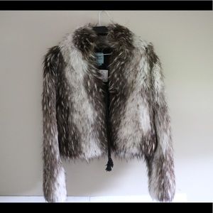 Guess Women’s Faux Fur Jacket- Size M